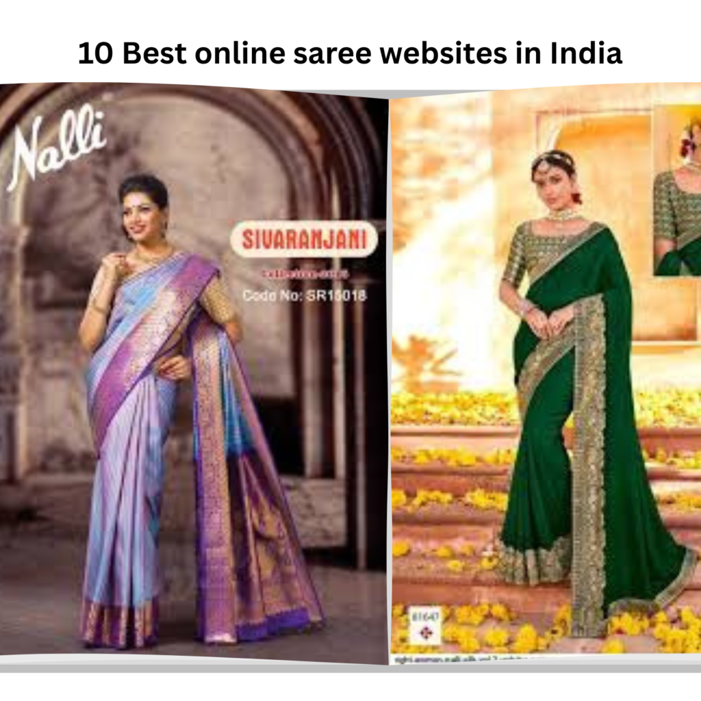 10 Best online saree websites in India